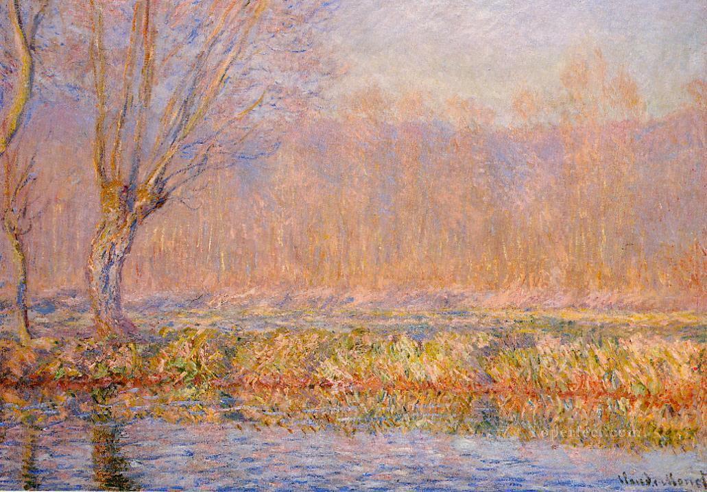The Willow aka Spring on the Epte Claude Monet Oil Paintings